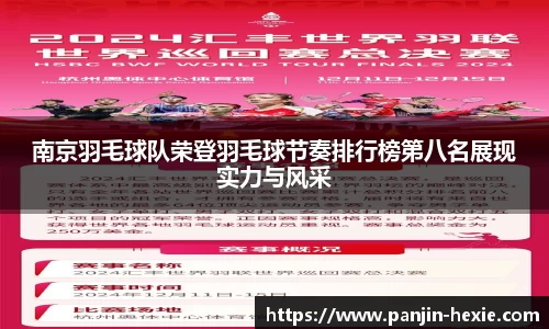 南京羽毛球队荣登羽毛球节奏排行榜第八名展现实力与风采