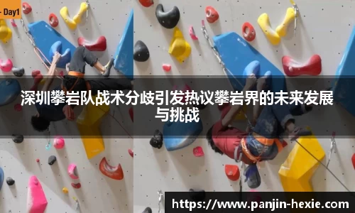 深圳攀岩队战术分歧引发热议攀岩界的未来发展与挑战